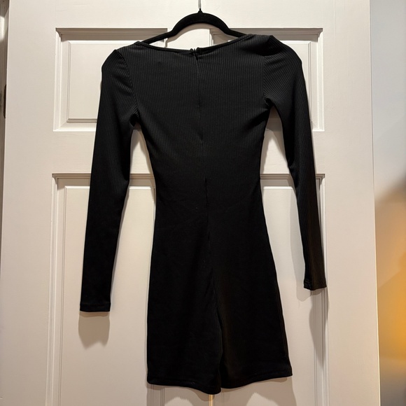 Princess Polly Sara Romper Black Size 0 - Picture 4 of 4